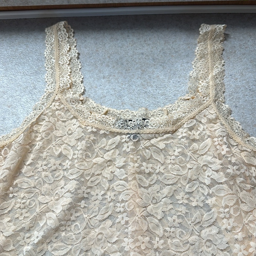 INC Lace Tank and Bralette Lineage Set Size Small - Picture 4 of 6